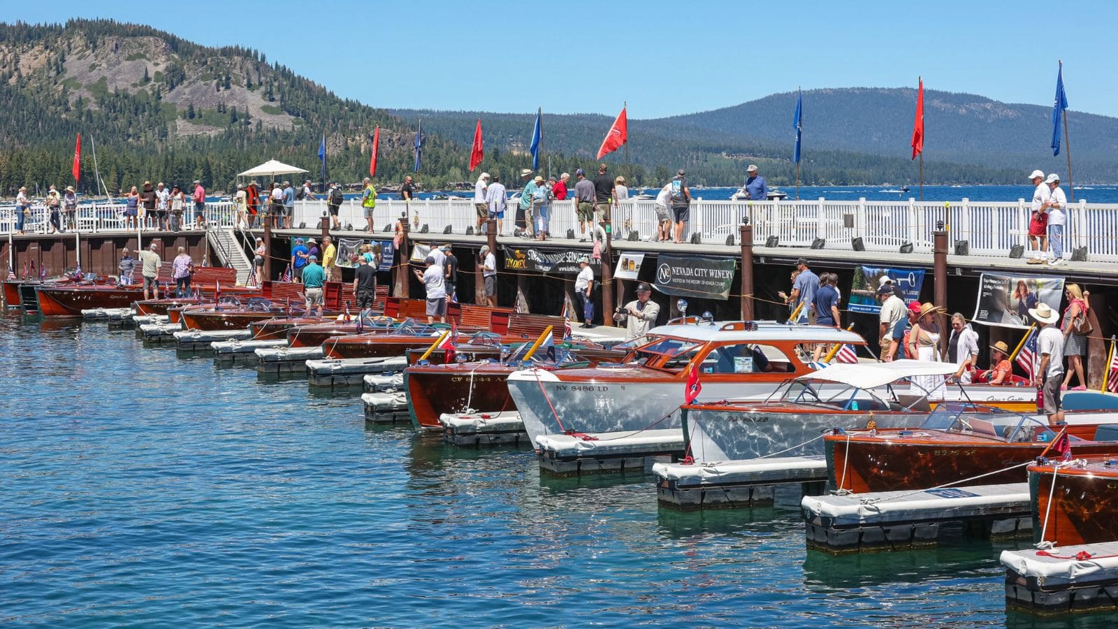 Lake Tahoe Concours d'Elegance Wine Village Homewood